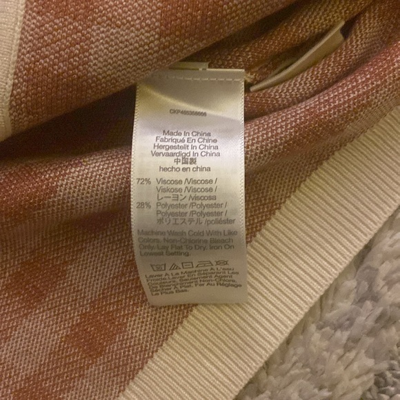 NWT Madewell plaid button up sweater - Picture 4 of 6